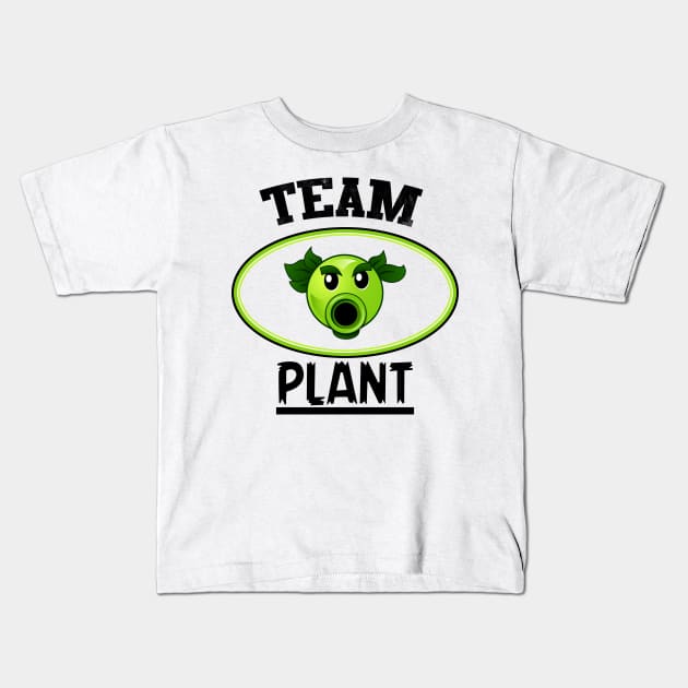 Team Plant Kids T-Shirt by pinesdesigns